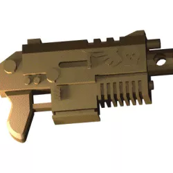 Compact heavy bolt pistol