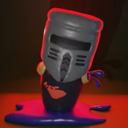 Cookie Black Knight 3D