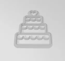 Cookie cutter cake