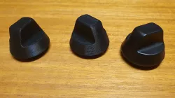 Cooking plate knob