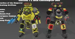 Custom 12 inch Contemptor Duo
