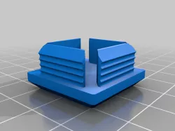 D's cap 1" tubing