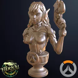 D.VA ETERNAL BUST - OVERWATCH