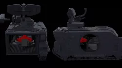 Damocles command addon to 30k Deimos Rhino with interior