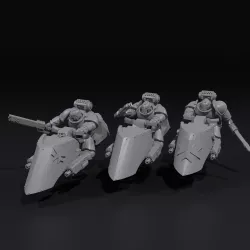 Dark Crusader Bikers