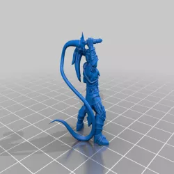 Dark Eldar Drow Male with whip