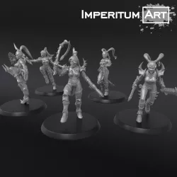Dark elves gladiators