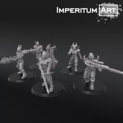 Dark elves warriors