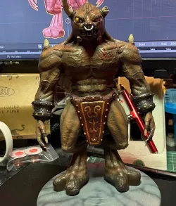 Demon Battle Minotaur