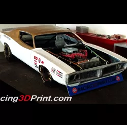 Dodge Charger 71 Nascar 1:12 Scale
