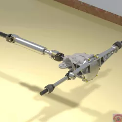 DODGE VIPER V10 - DRIVE SHAFT AND DIFFERENTIAL