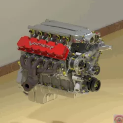 DODGE VIPER V10 - ENGINE