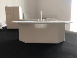 Dollhouse kitchen island