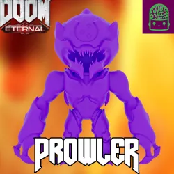 DOOM ETERNAL PROWLER COLLECTIBLE FIGURINE HIGH RES CUSTOM MODEL