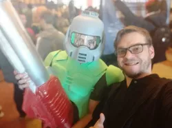 Doom Guy helmet
