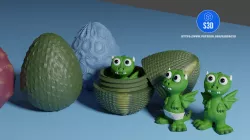 Dragons for Dragon Egg Screw Cases