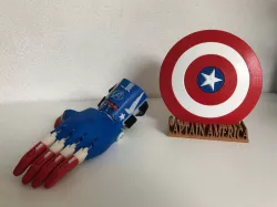 e-NABLE Phoenix Hand captain america