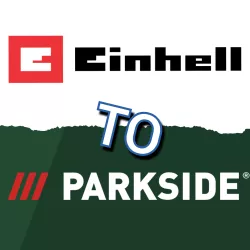 Einhell battery to Parkside machine adapter