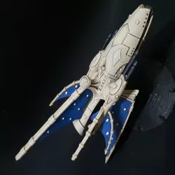 Eldar Wyrm Battleship Mk. 1a (Supported)