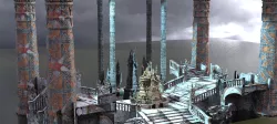 Exterior Temple platforms Cult 10