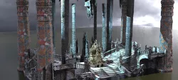 Exterior Temple platforms Cult Kit bash