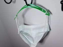 Facemask relief strap flexible