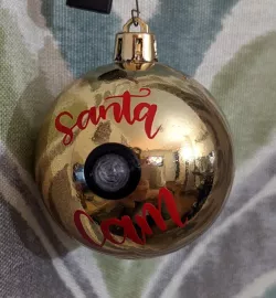 Fake Santa/Elf Camera Lens