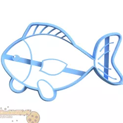 Fish Cookie cutter