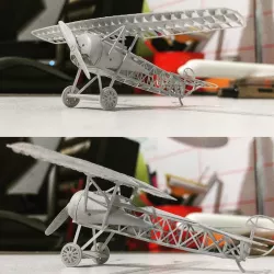 Fokker D.VIII Strip down scale model