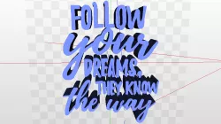Follow Your Dreams They Know The Way