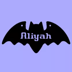 FRANCE PERSONALIZED BAT DECORATION FOR TOP FRENCH FIRST NAMES