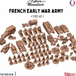 French ARMY - 28mm for wargame