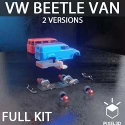 FULL KIT: Beetle Van ("Fuskombi", "station wagon") 20fev22