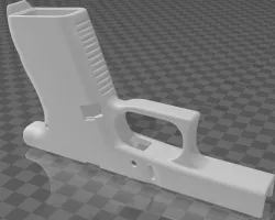 G43P (Glock 43 Non-Standard mags not yet available compatible frame with extended grip)