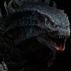 godzilla-bust