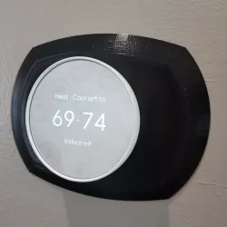 Google Nest Thermostat faceplate