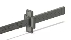 Gray Fox Cyborg Ninja Sword Katana