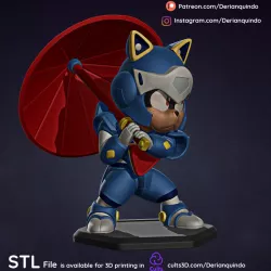 Guido / Samurai Pizza Cats fanart