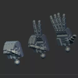 GUNPLA 1/144 HAND TRIPACK