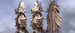 Hades Statue 2