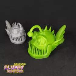 Halloween Anglerfish (Presupported)