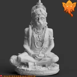 Hanuman Meditating