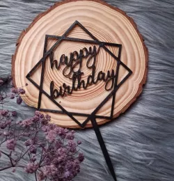 happy birthday cake topper