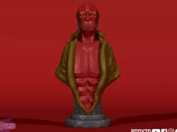HellBoy Bust Comics