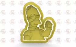 Homer Simpson Cookie Cutter/Cookie Cutter