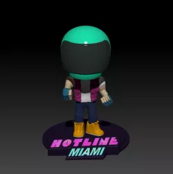 Hotline Miami - Biker