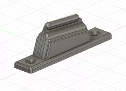 Hymer motorhome door block