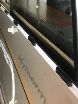 Hymer windows drain vent cover