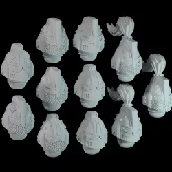 Interstellar viking dogs HELMETS FOR NEW HERESY