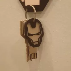 Iron man keychain